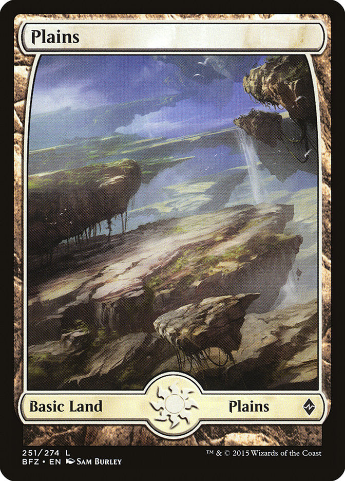 Plains (251) (Full Art) [Battle for Zendikar] 