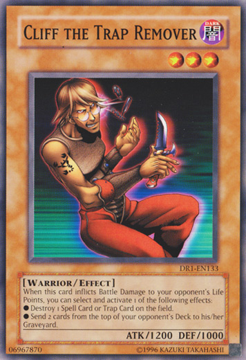 Cliff the Trap Remover [DR1-EN133] Common 