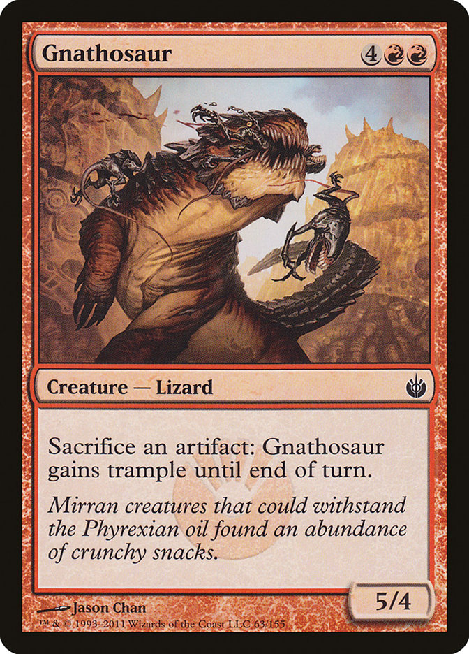 Gnathosaur [Mirrodin Besieged] 