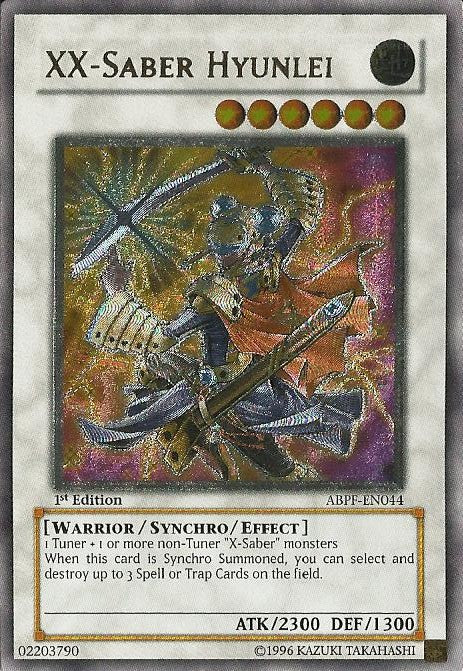 XX-Saber Hyunlei [ABPF-EN044] Ultimate Rare 