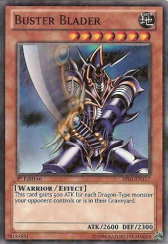 Buster Blader [BP01-EN117] Starfoil Rare 