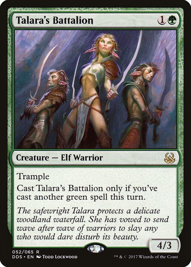 Talara's Battalion [Duel Decks: Mind vs. Might] 