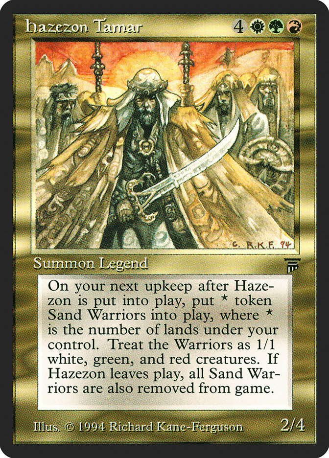 Hazezon Tamar [Legends] 