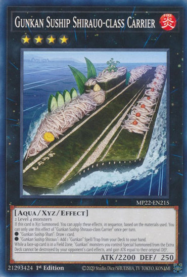 Gunkan Suship Shirauo-class Carrier [MP22-EN215] Common 
