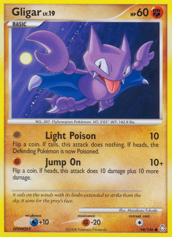 Gligar (94/146) [Diamond & Pearl: Legends Awakened]