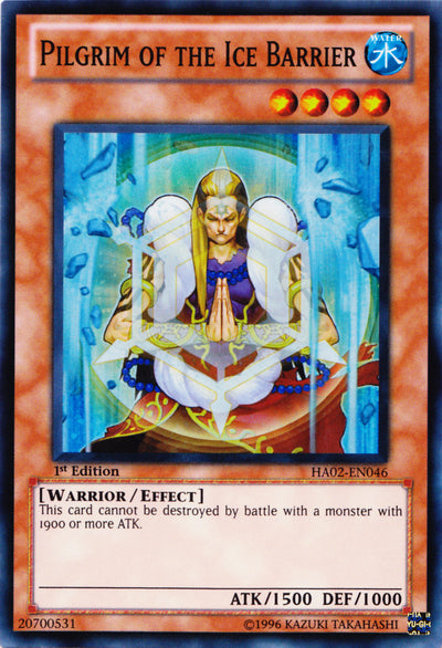 Pilgrim of the Ice Barrier [HA02-EN046] Super Rare 