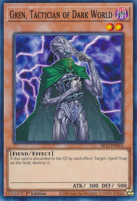 Gren, Tactician of Dark World [SR13-EN014] Common 