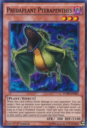 Predaplant Pterapenthes [FUEN-EN003] Super Rare 