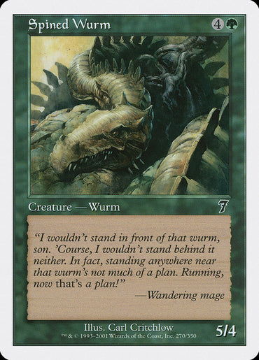 Spined Wurm [Seventh Edition] 