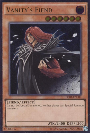 Vanity's Fiend [OP01-EN002] Ultimate Rare 