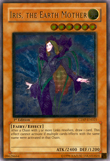 Iris, the Earth Mother [CDIP-EN025] Ultimate Rare 