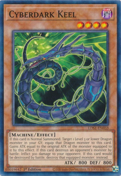 Cyberdark Keel [LDS1-EN033] Common 