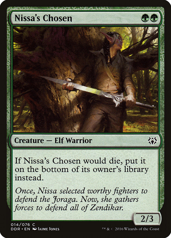 Nissa's Chosen [Duel Decks: Nissa vs. Ob Nixilis] 