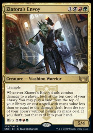 Ziatora's Envoy (Promo Pack) [Streets of New Capenna Promos] 
