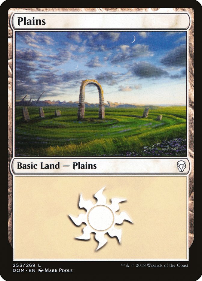 Plains (253) [Dominaria] 