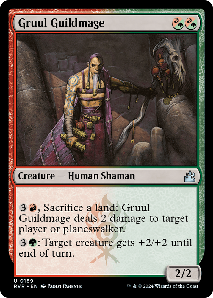 Gruul Guildmage [Ravnica Remastered] 