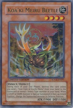 Koa'ki Meiru Beetle [SOVR-ENSP1] Ultra Rare 