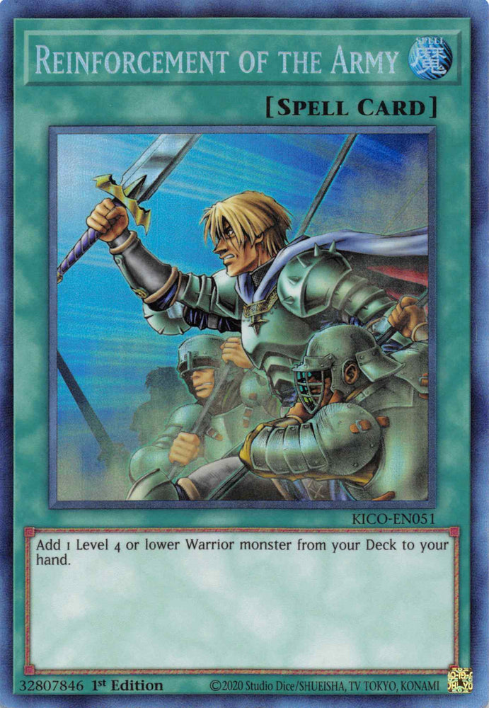 Reinforcement of the Army (Collector's Rare) [KICO-EN051] Collector's Rare 