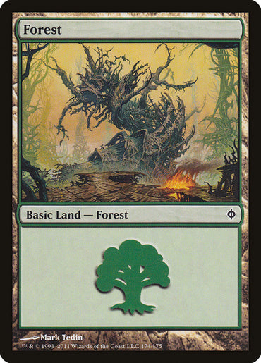 Forest (174) [New Phyrexia] 