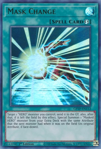 Mask Change [GFTP-EN112] Ultra Rare 