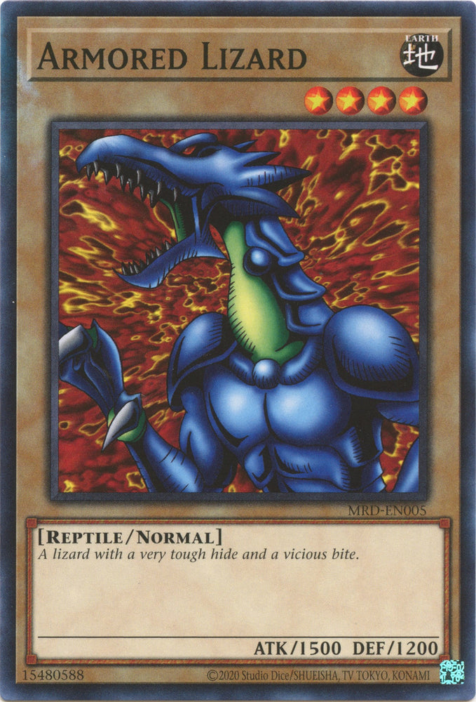 Armored Lizard (25th Anniversary) [MRD-EN005] Common 