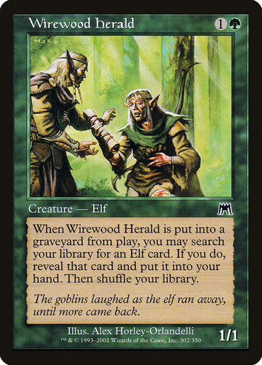 Wirewood Herald [Onslaught] 