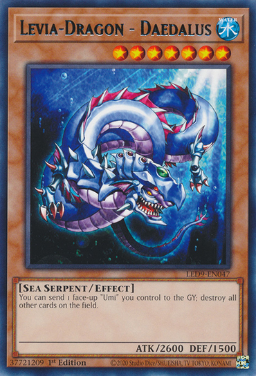 Levia-Dragon - Daedalus [LED9-EN047] Rare 
