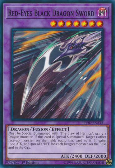 Red-Eyes Black Dragon Sword [LEDD-ENA43] Common 