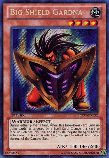Big Shield Gardna [LCYW-EN032] Secret Rare 