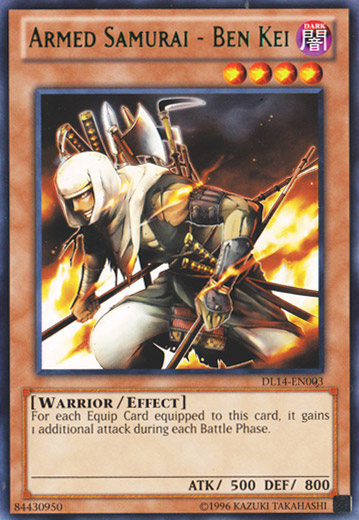 Armed Samurai - Ben Kei (Green) [DL14-EN003] Rare 