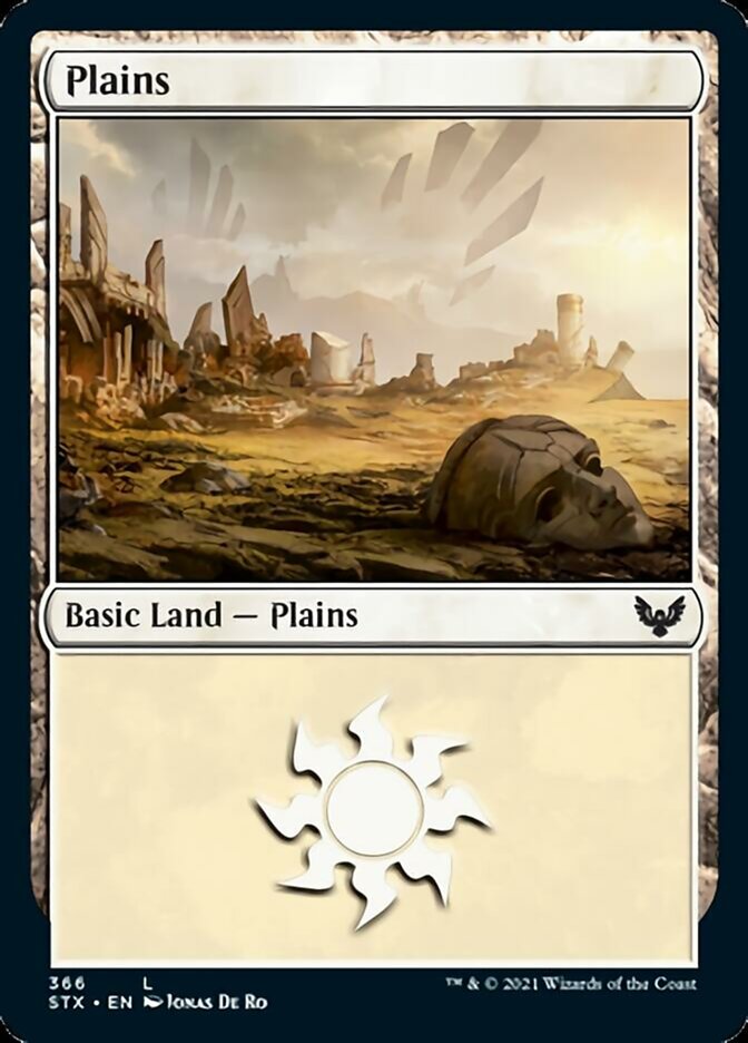 Plains (366) [Strixhaven: School of Mages] 