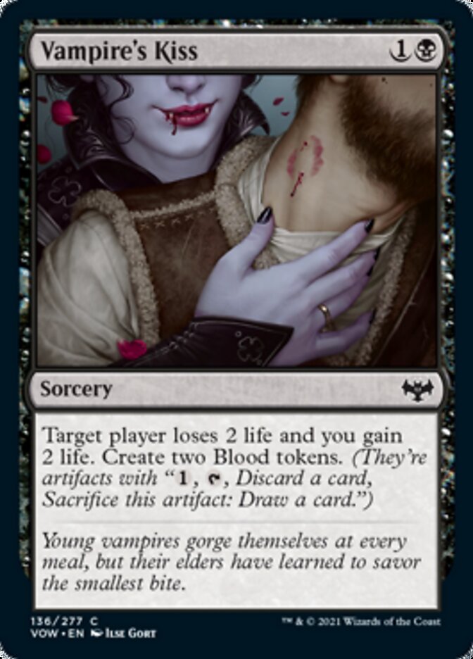 Vampire's Kiss [Innistrad: Crimson Vow] 