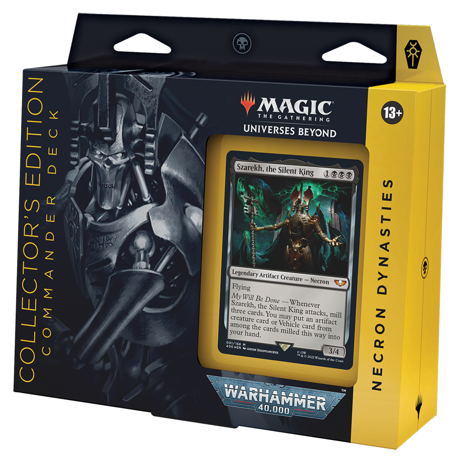 Warhammer 40,000 - Commander Deck (Necron Dynasties - Collector's Edition) 