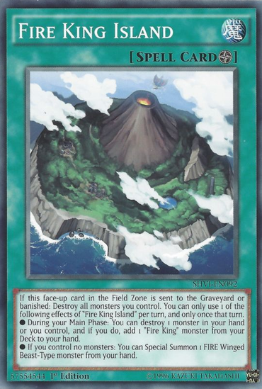 Fire King Island [SHVI-EN092] Common 
