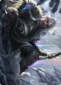 Jorn, God of Winter Art Card [Kaldheim Art Series] 