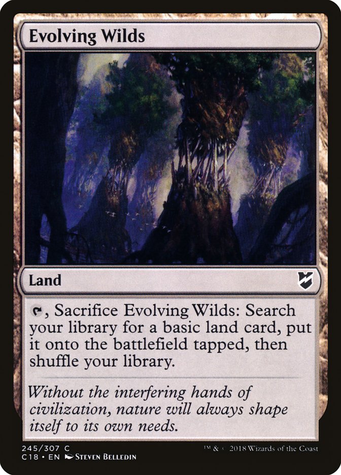 Evolving Wilds [Commander 2018] 