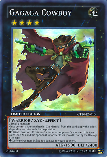 Gagaga Cowboy [CT10-EN010] Super Rare 
