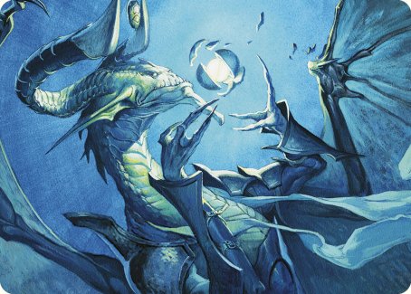 Deep Analysis Art Card [Commander Masters Art Series] 