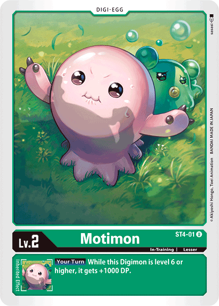 Motimon [ST4-01] [Starter Deck: Giga Green] 