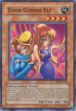 Toon Gemini Elf [DB2-EN119] Common 