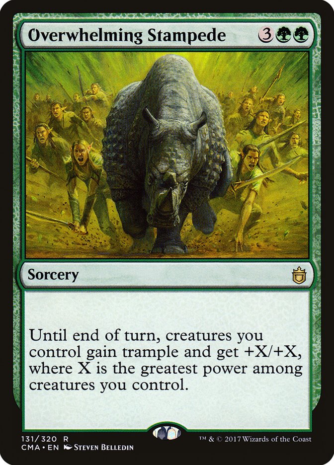 Overwhelming Stampede [Commander Anthology] 