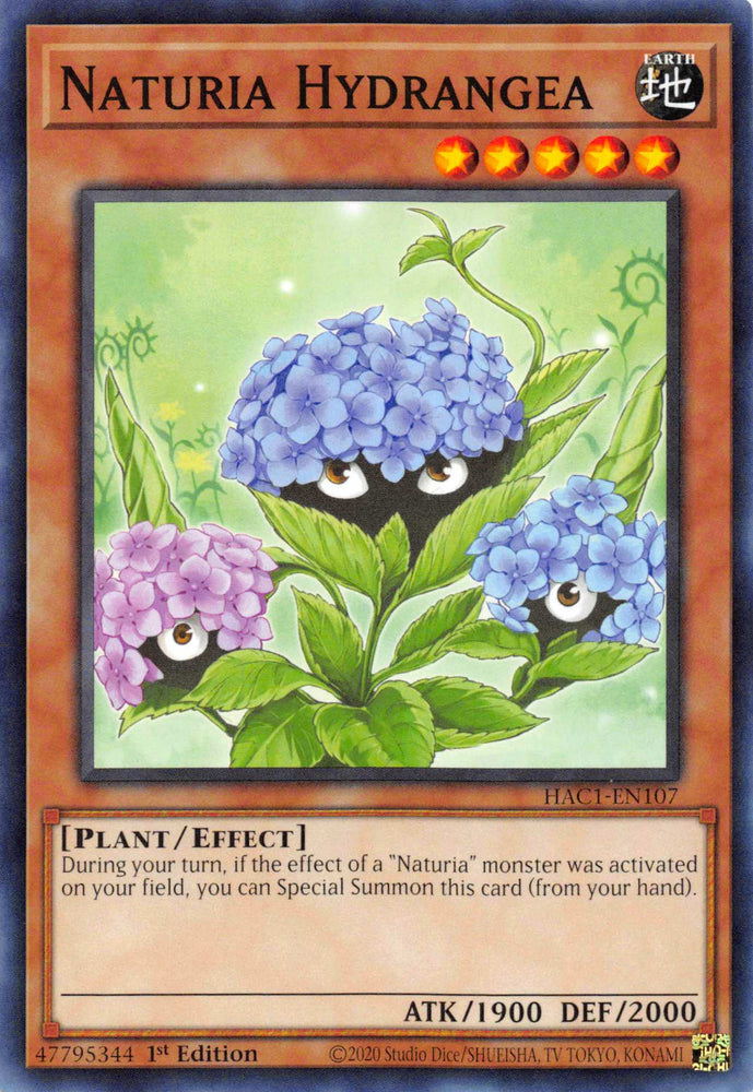 Naturia Hydrangea [HAC1-EN107] Common 