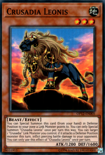 Crusadia Leonis [OP12-EN005] Super Rare 
