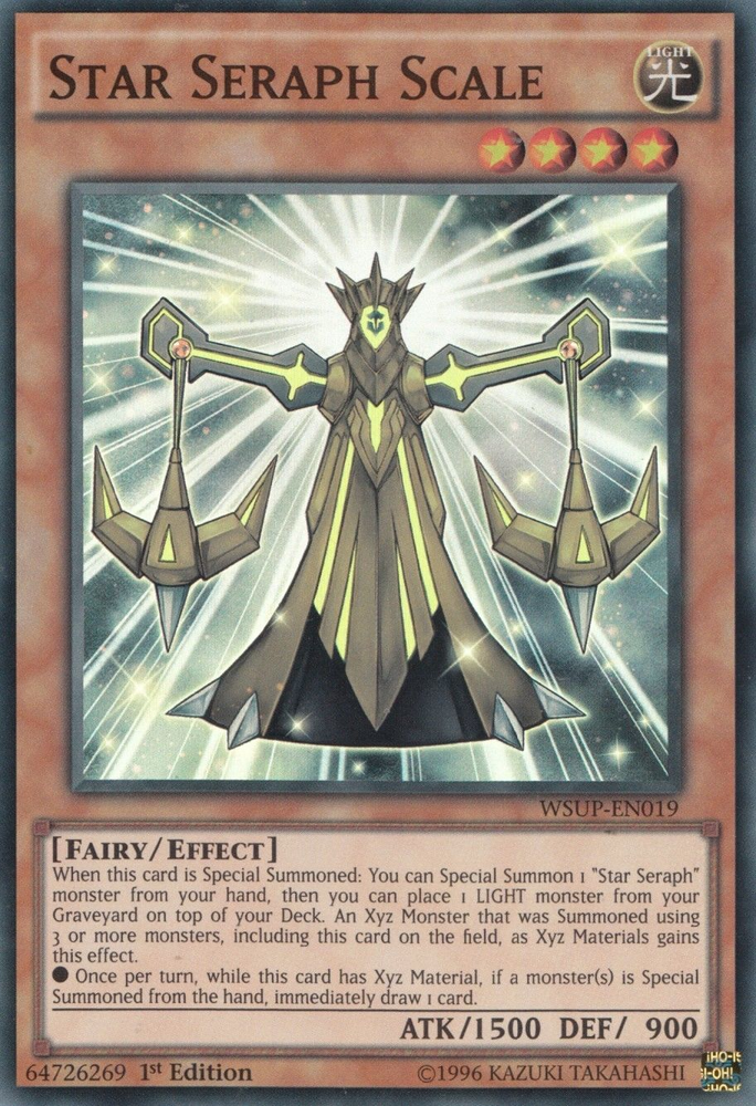 Star Seraph Scale [WSUP-EN019] Super Rare 