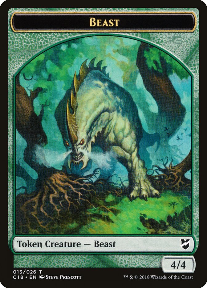 Beast Token (013/026) [Commander 2018 Tokens] 