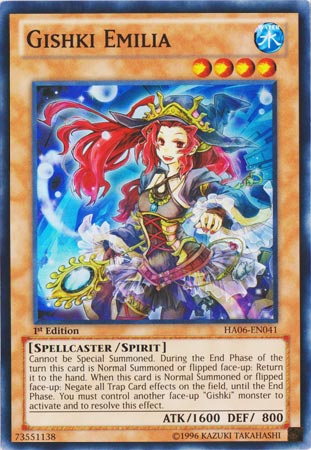 Gishki Emilia [HA06-EN041] Super Rare 