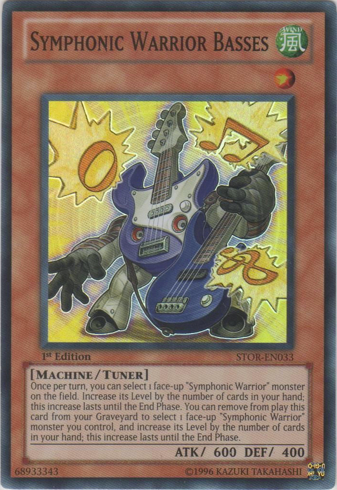 Symphonic Warrior Basses [STOR-EN033] Super Rare 