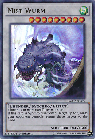 Mist Wurm [LC5D-EN240] Ultra Rare 