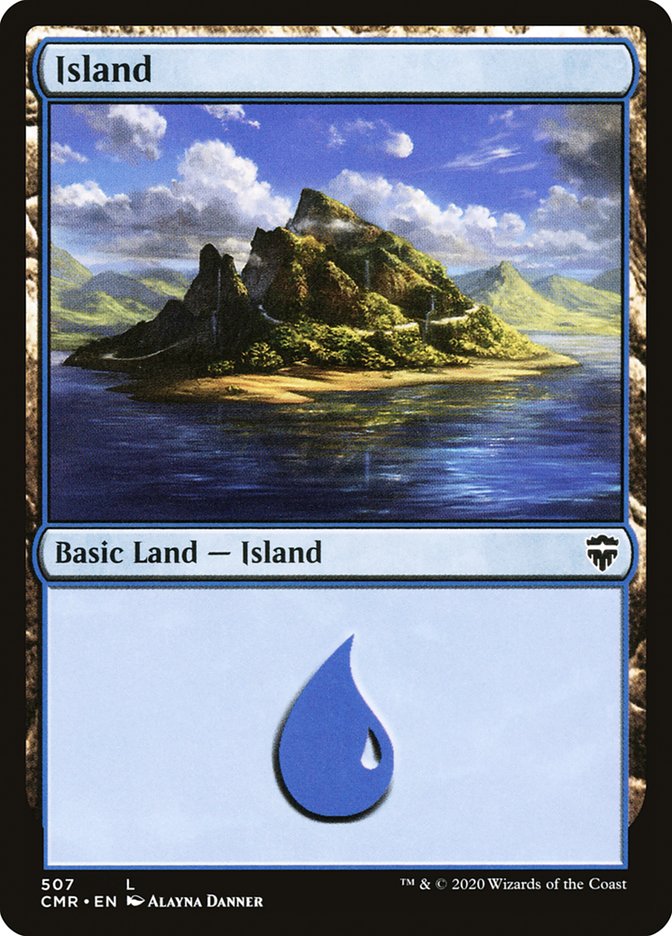 Island (507) [Commander Legends] 