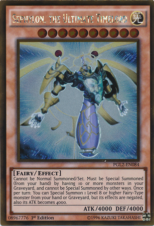 Sephylon, the Ultimate Timelord [PGL2-EN084] Gold Rare 